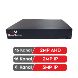 Heromaster 16 Kanal Ahd Dvr Kamera Kayıt Cihazı Xmeye